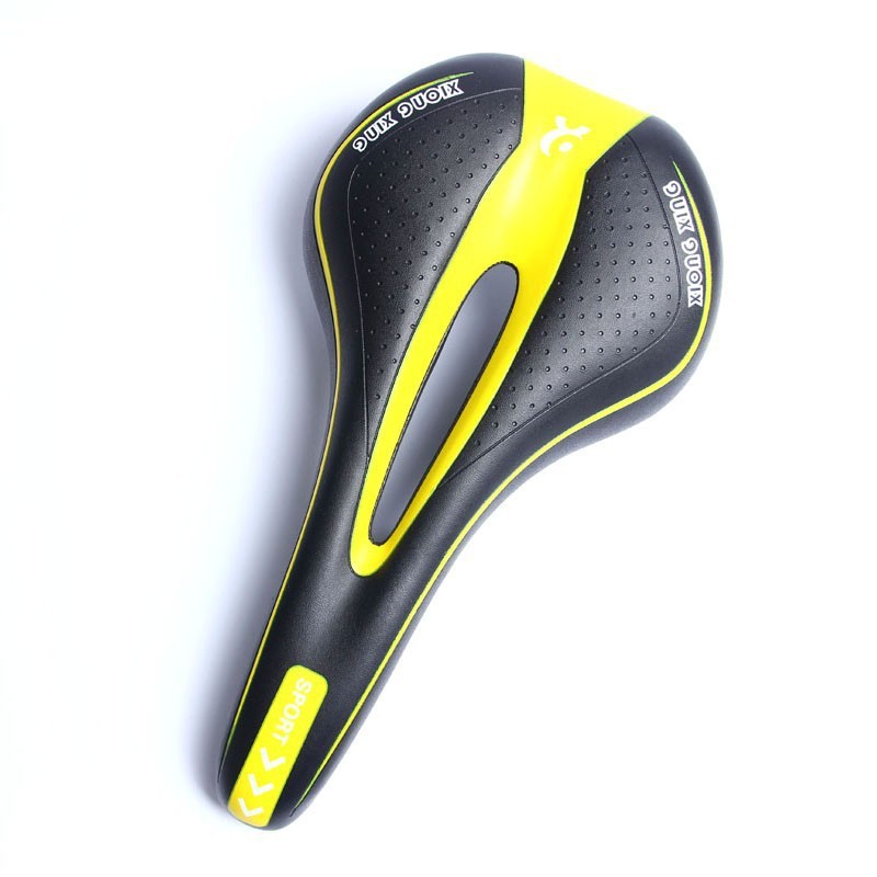 Mejorado xiongxing sillín bicicleta de montaña cojín del asiento hueco plegable accesorios para bicicletas equipo