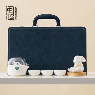 Guochao Wenchuang Tea Set suit Company Annual Meeting Business Gifts to Customers Anniversary Accompanying Gifts Engraving logo