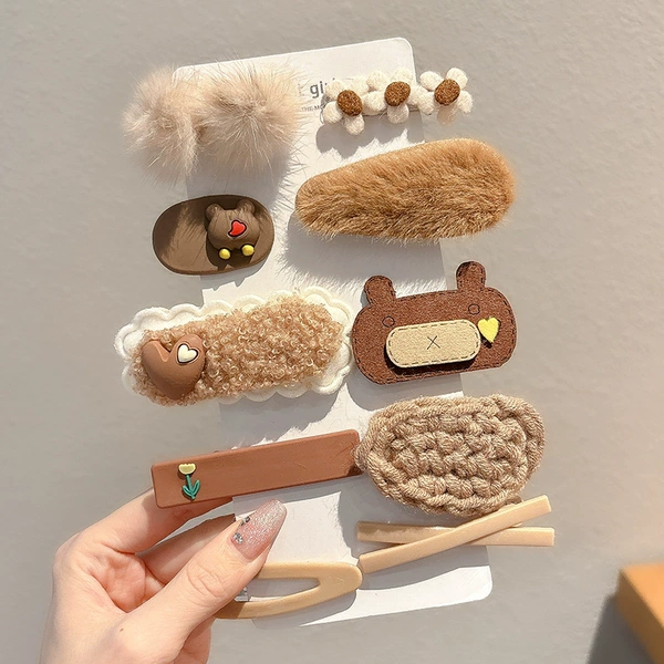 Brown set, 10 pieces