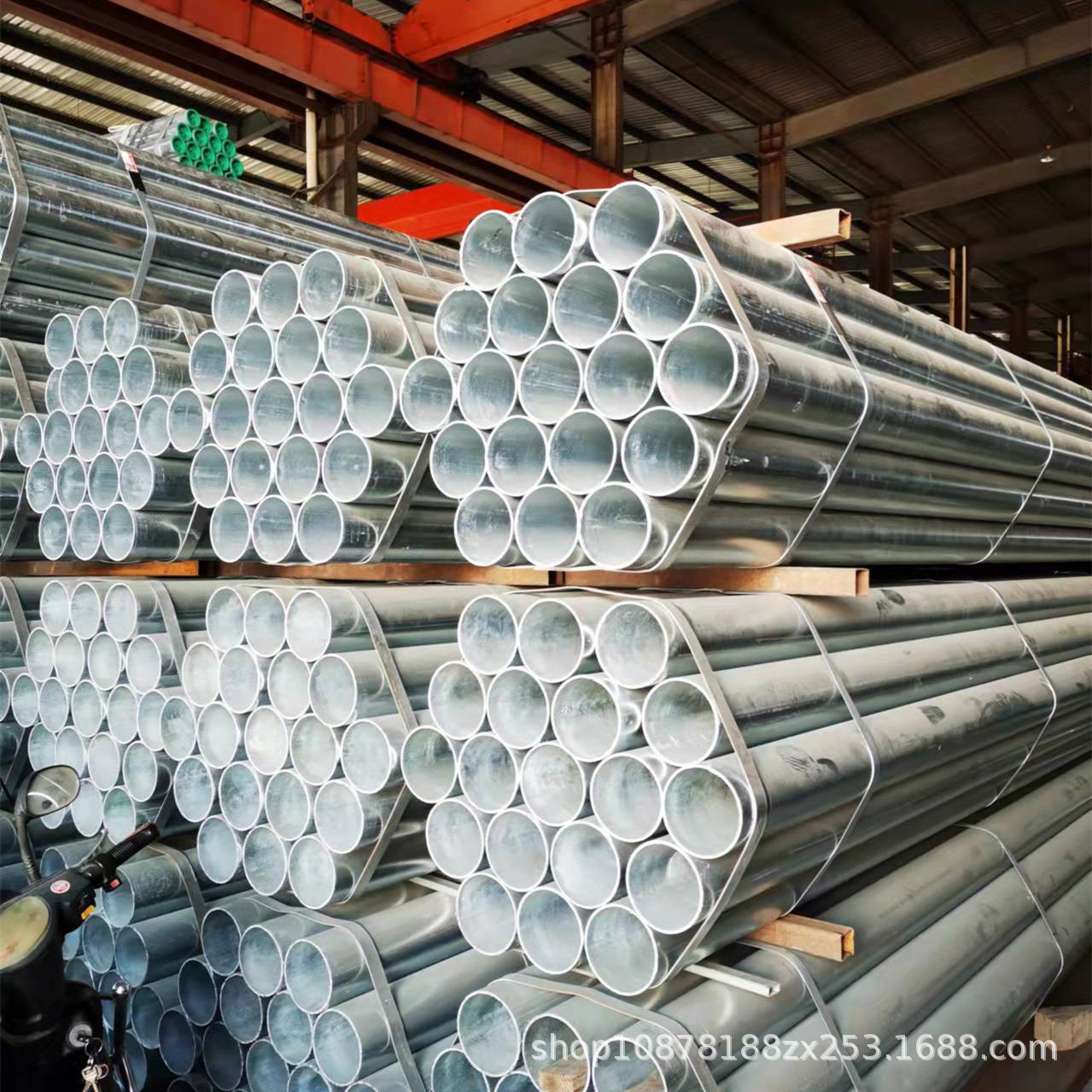 热镀锌钢管厂家供应DN32家用暖气水管桂林批发零售加厚镀锌钢管现