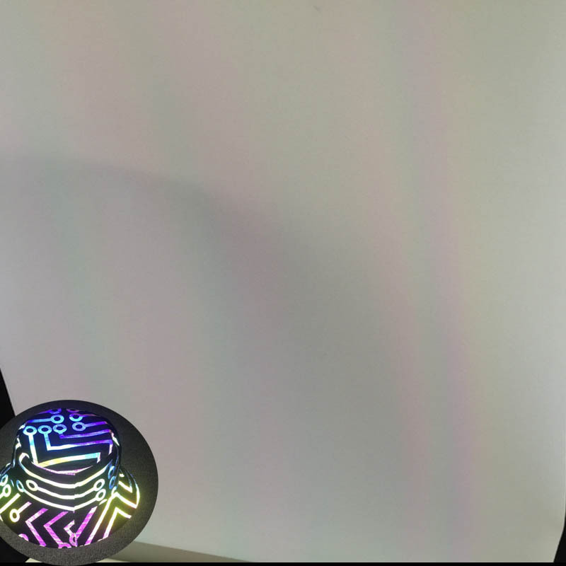 供应丝网印花七彩反光转印膜水转印幻彩透明转移膜条彩印花反光膜