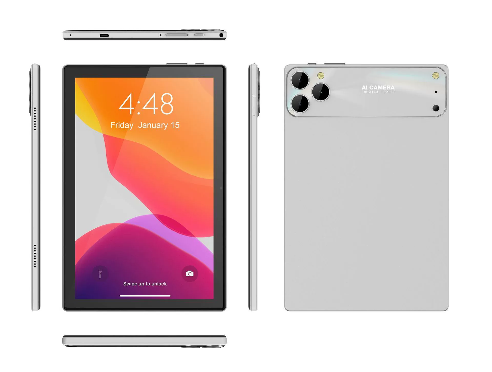 Планшет Pad 17 Pro Max, 10,1″ HD, Android 15, 12 000 mAh