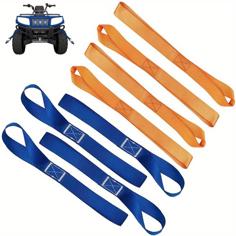 跨境环形固定带软环系紧带摩托车挂钩带推车挂绳捆绑带跨境热销