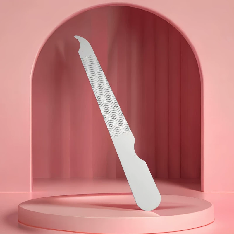 Оптовая продажа из нержавеющей стали пилка для ногтей из мертвой кожи Файка для ногтей инструмент металлическая шлифовка для ногтей