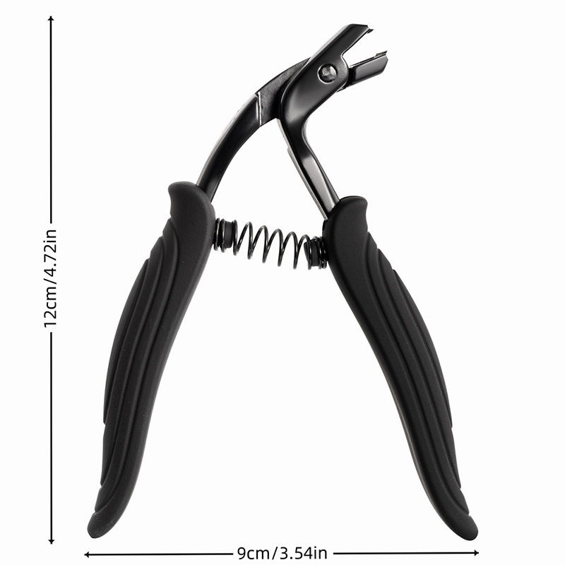 검은색 팔꿈치 뾰족한 꼬리 플라스틱 PP 손잡이 스프링