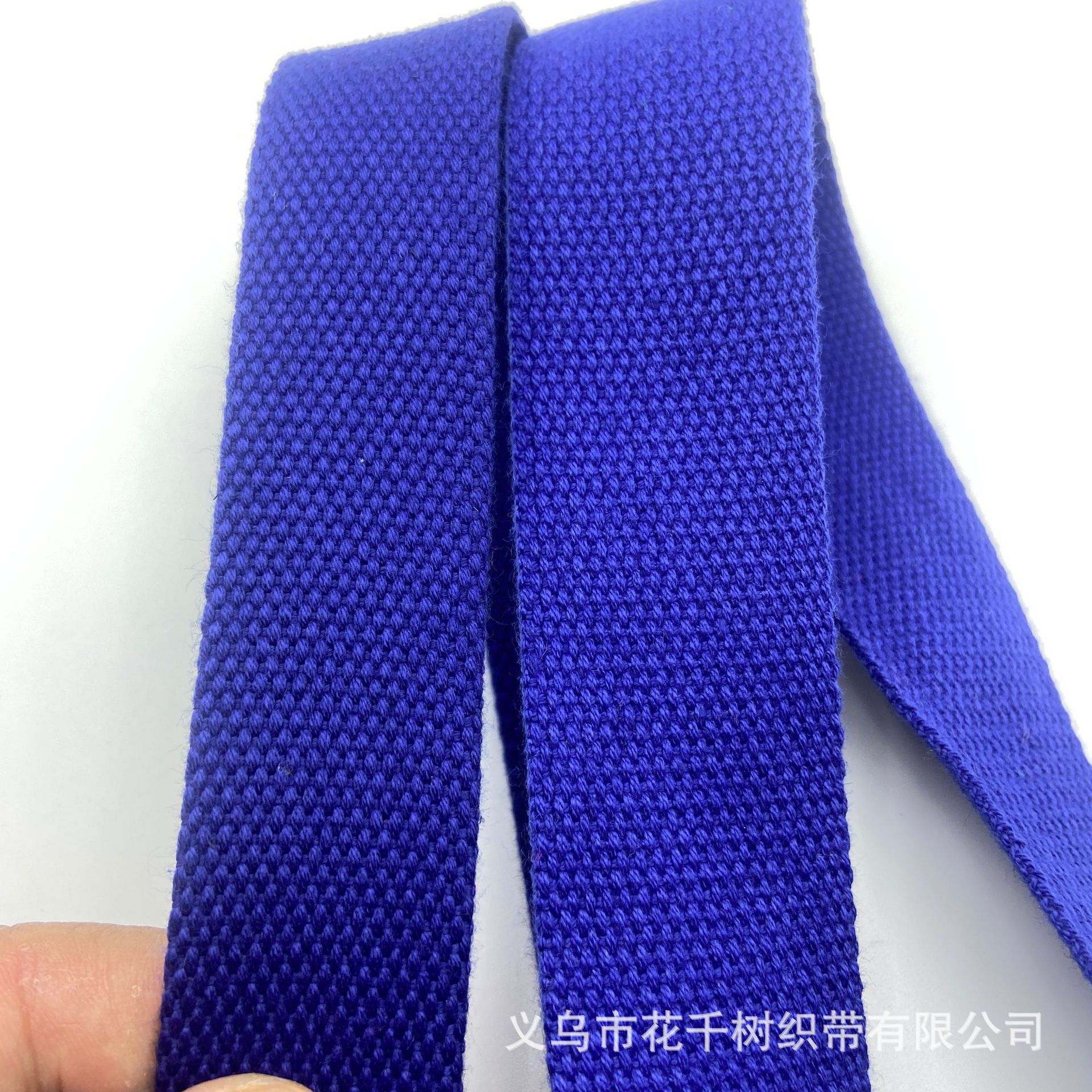 Fábrica al por mayor mochila de ropa con patrón de cuentas imitación cinta de algodón cinturón de lona portátil color estándar europeo engrosada cinta de algodón de poliéster