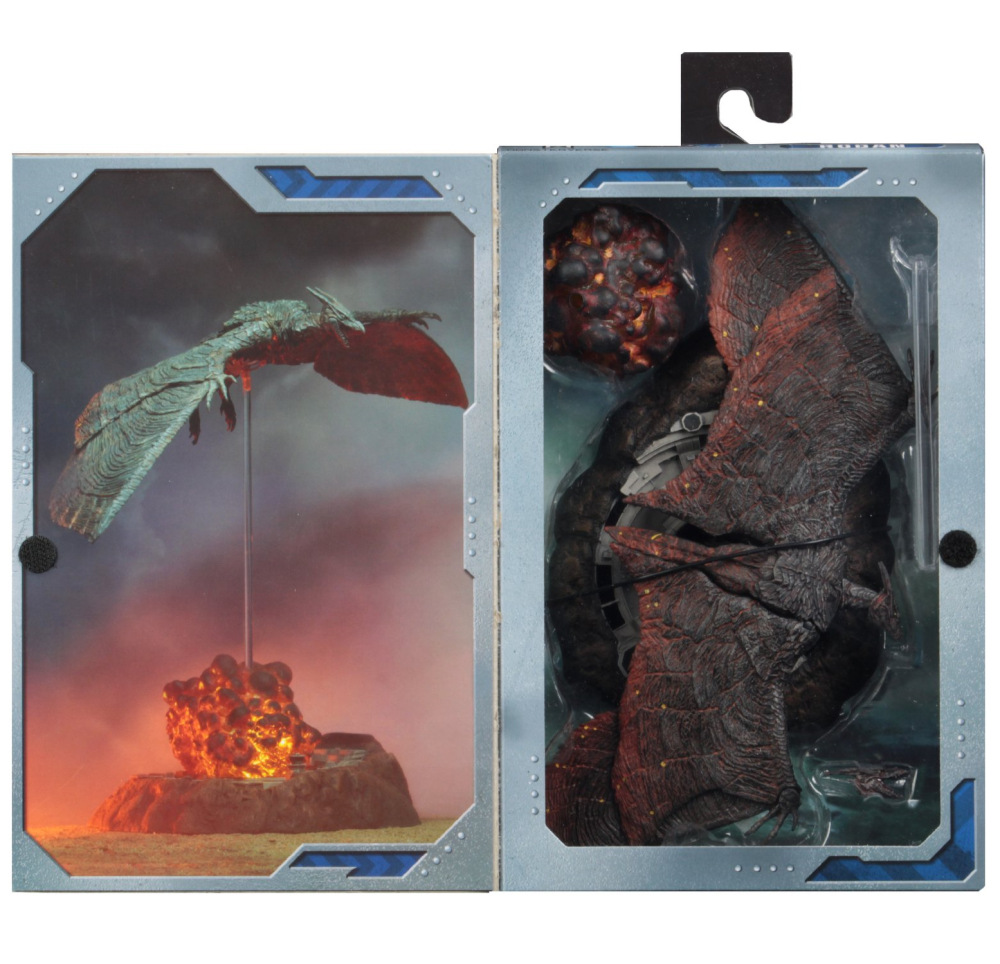 NECA Godzilla monstruo rey Mothra Rodin Raton Rodan adornos modelo hechos a mano