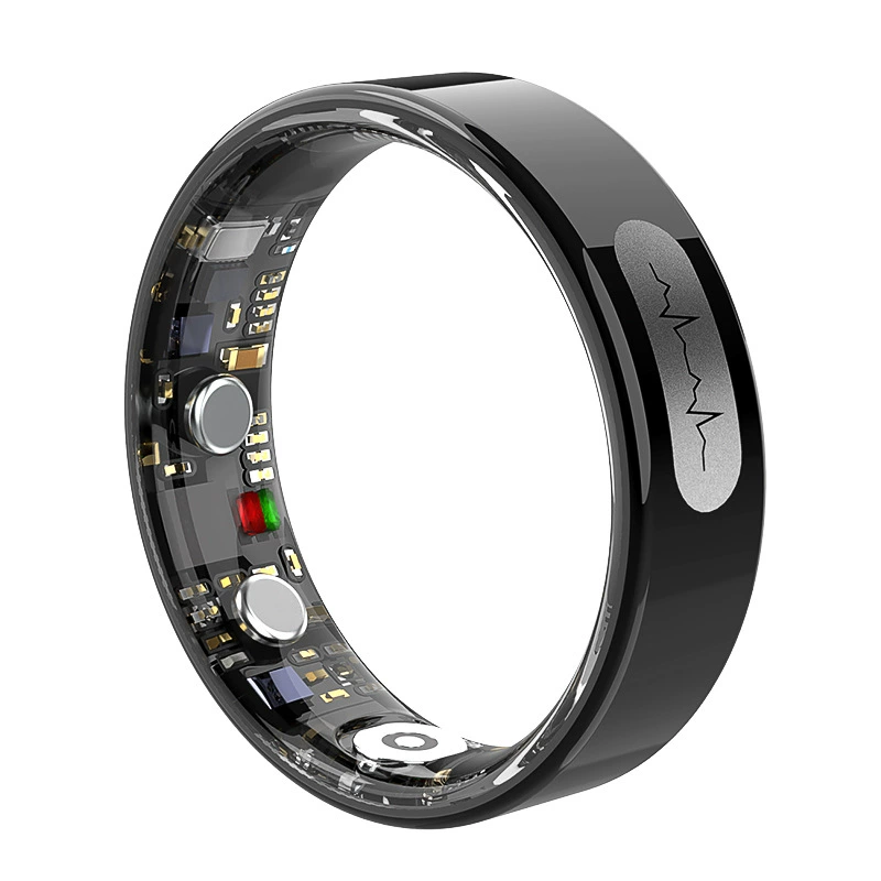 Smart ring, sports thermometer, tracks heartbeat, monitors oxygen level