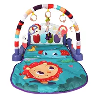 Складное музыкальное пианино для ног для малышей для новорожденных мальчиков и девочек, развивающие Музыкальные Игрушки для раннего развития