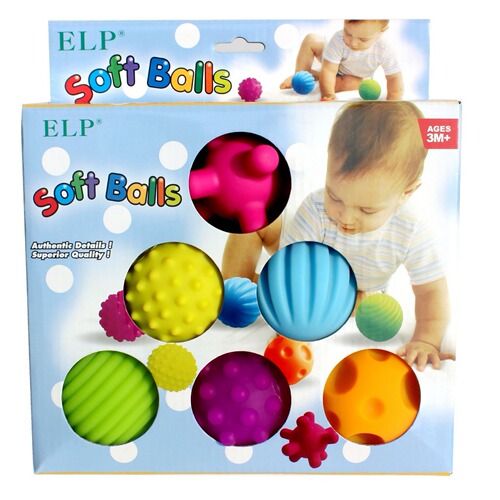 softballs hand grasping ball tactile perception soft ball BB ball baby products toys