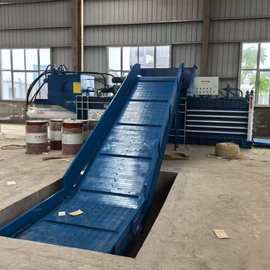 液压打包机大型卧式纸箱打包机厂家四川废纸液压压缩机图片