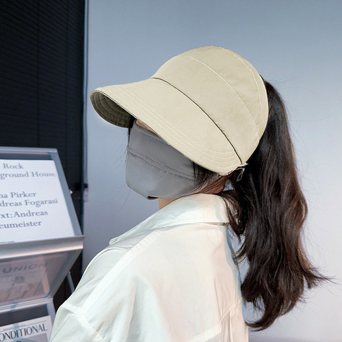 Summer Cute Women's Sun Hat  New Sunshade Sun Protection Hat Outdoor Fashion Korean Style Duckbill Hat Wholesale