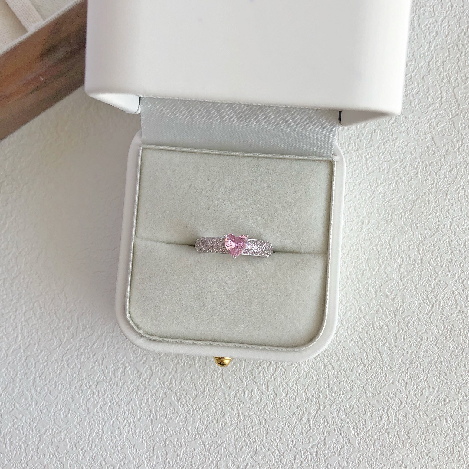 5g Weight Zircon Inlay Material Rings Classification 6, 7, 9 Ring Size 1 Piece Quantity Holiday, Daily Occasion 925 Sterling Silver Material Heart Shape, Bow Knot Pattern Women's Gender Plating, Inlay Design Sweet, Shiny Style 925 Sterling Silver Zircon Heart Shape Bow Knot Rings 38