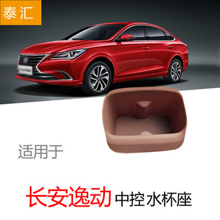 Suitable for Changan Eado Plus Central Control Silicone Protective Water Coaster Third Generation Eado Gear Panel Interior Modification