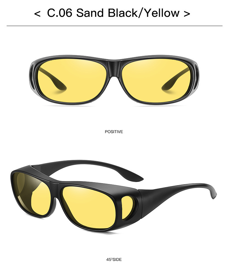 Windproof Sunglasses For Day And Night Vision Hd Driving Glasses_voghion.com