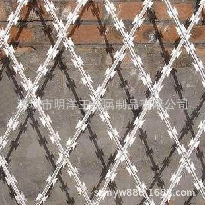 深圳明洋 Y型柱监狱防护网防爬围栏看守所刺丝 监狱护栏网