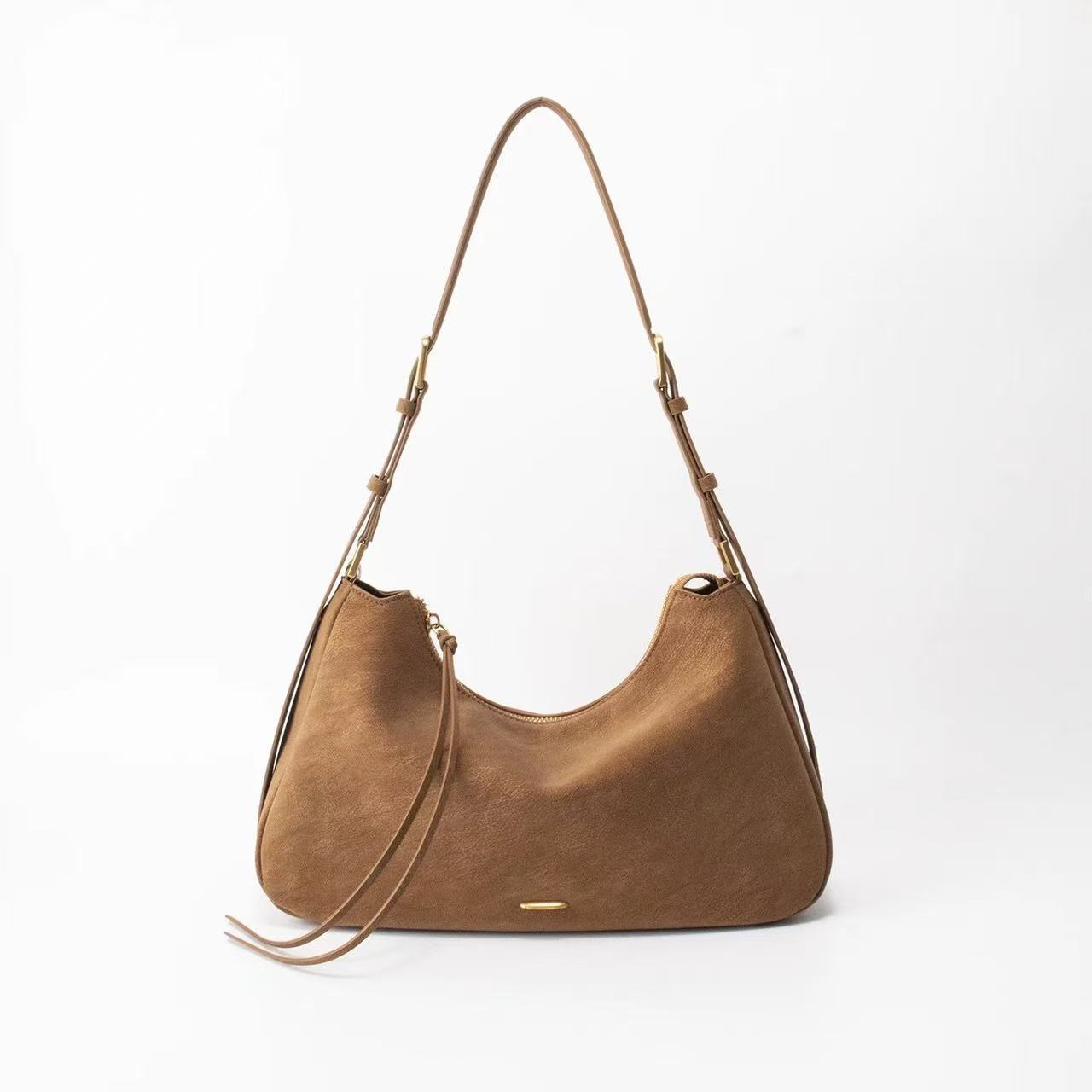Brown Women's Shoulder Bag And Crossbody Bag For Commuting_voghion.com