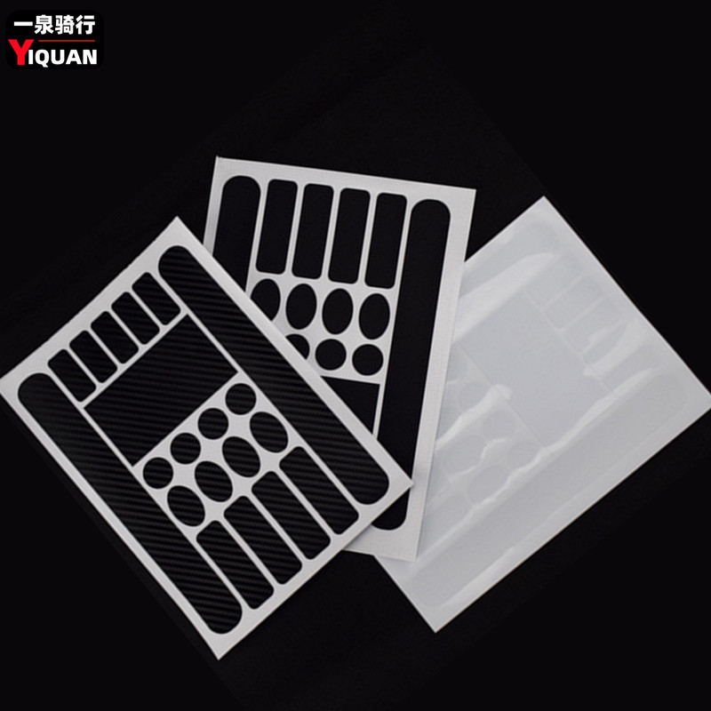 Road car stickers protective stickers frame protective film scratch-proof stickers chain decals mountain bike bicycle stickers accessories