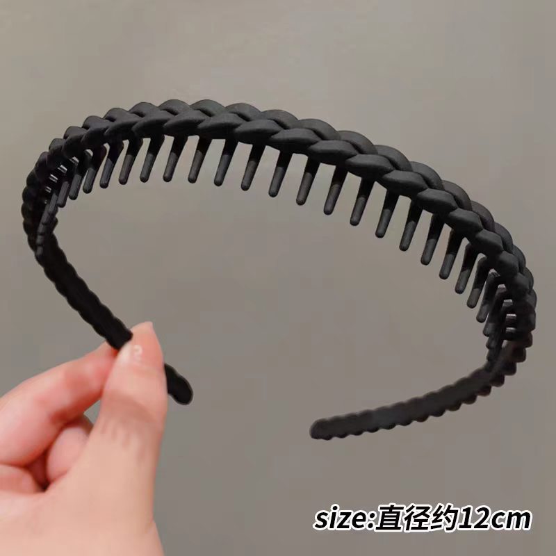 18#磨砂辫子黑色