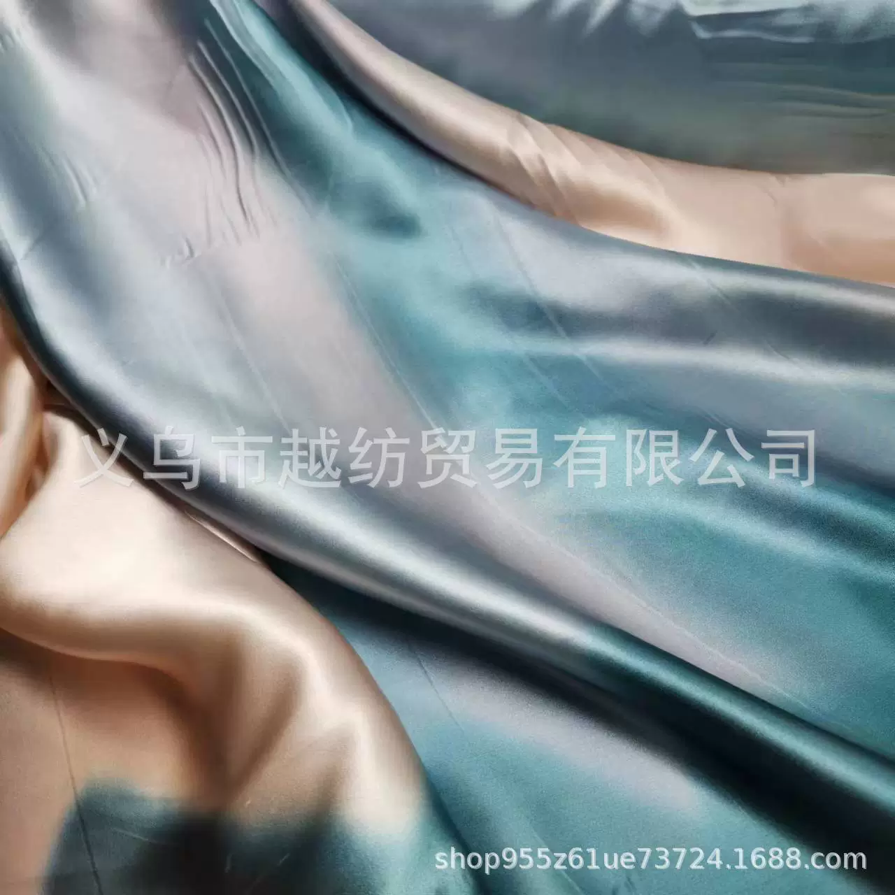 Silk cheongsam, cloth, 19mm, gradient
