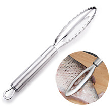 魚鱗刨刮魚鱗器打鱗器304不銹鋼去魚鱗神器殺魚工具廚房小工具