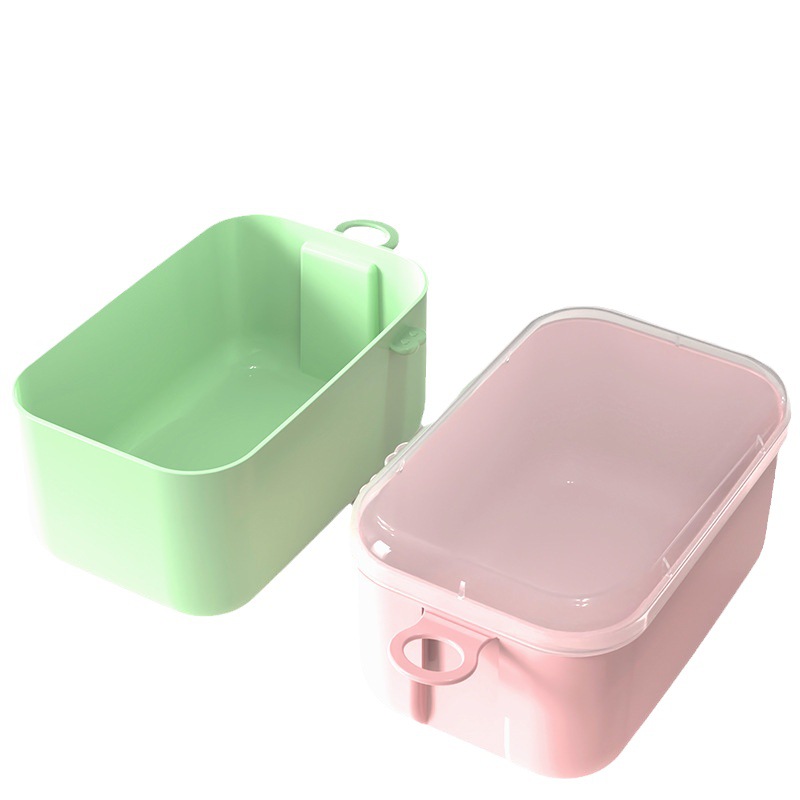 Caja de Almacenamiento para Biberones de Polipropileno Antipolvo con Tapa Portátil para Bebés image 6