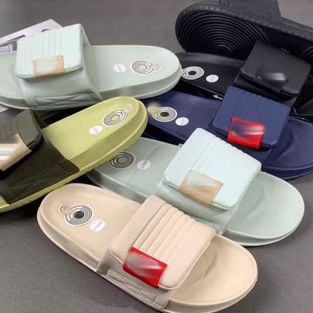 Bolso de diseño de veneno original puro de gancho grande, zapatillas deportivas, hombre y mujer, velcro ajustable, chanclas transpirables, transpirables y ligeras
