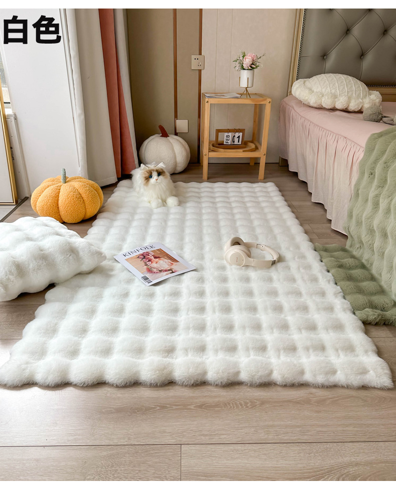 Full Carpet Coverage Commercial Mat, Ins-Style Ink Wash Study Atmosphere Rug, Light Luxury Floor Mat, Light Luxury Carpet, Light Luxury Wool Rug for Bathroom