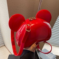 Cute Mickey Mouse Small Shoulder Bag for Girls 2024 New Fashion Trendy Single Strap Crossbody Bag for Teenagers