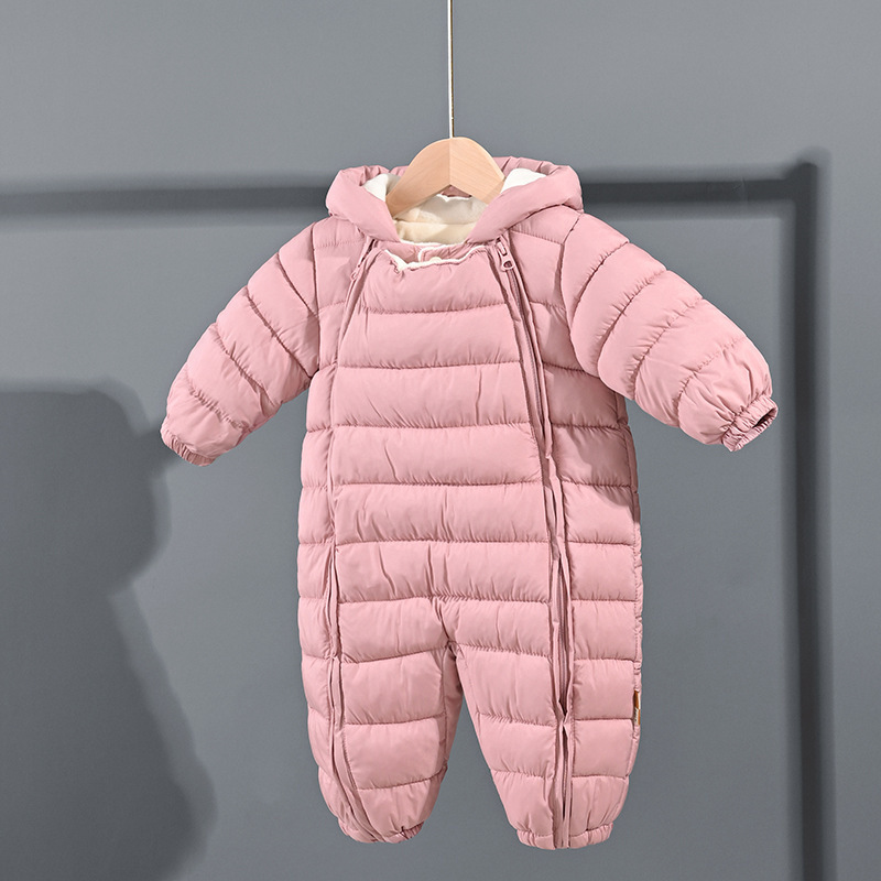 Invierno nuevo bebé abrazo ropa de escalada de invierno más terciero grueso har har