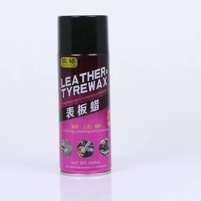 Car Beauty Polish Car Wax Interior Cleaner Leather Dashboard Plastic Refresher Liquid Dashboard Wax (Car wax) - peach-flavor