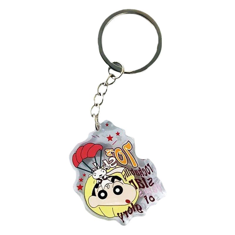 Акриловый брелок по индивидуальному заказу, креативный куманоид, стоячий знак, сделай сам, мультяшная анимация, звезды, периферийные украшения, кулон, настройка