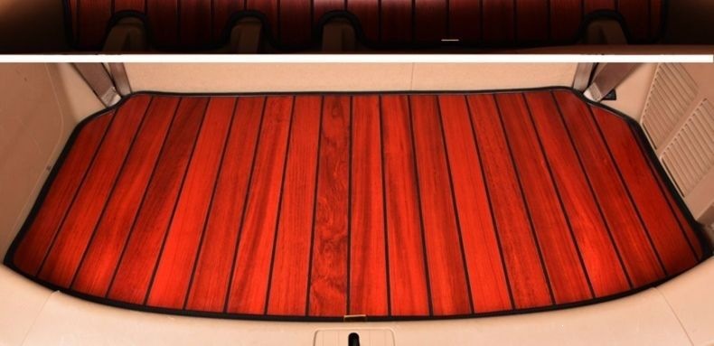 01-16 Model Buick Old Gl8 Old Model Lu Zun Solid Wood Car Floor Mats Teak Wood Floor Mats Seven-Seater Car Modification