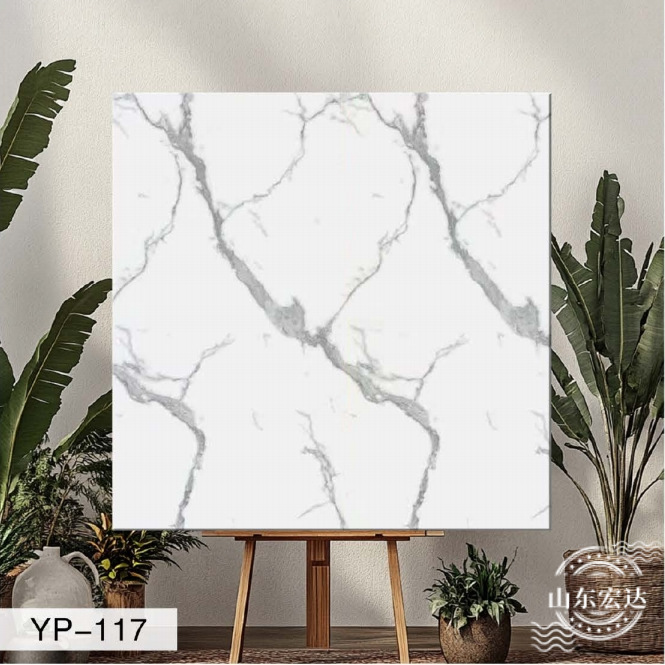 Azulejo de imitación mármol autoadhesivo adhesivo de pared sala de estar baño decoración de pared impermeable y a prueba de humedad con papel de aluminio