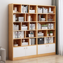 書架落地家用隔斷置物架簡易客廳卧室儲物櫃子辦公室組合書櫃