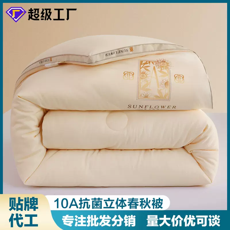 10A抗菌立体向阳被芯加厚保暖冬被团购礼品被子芯跨境外贸春秋被