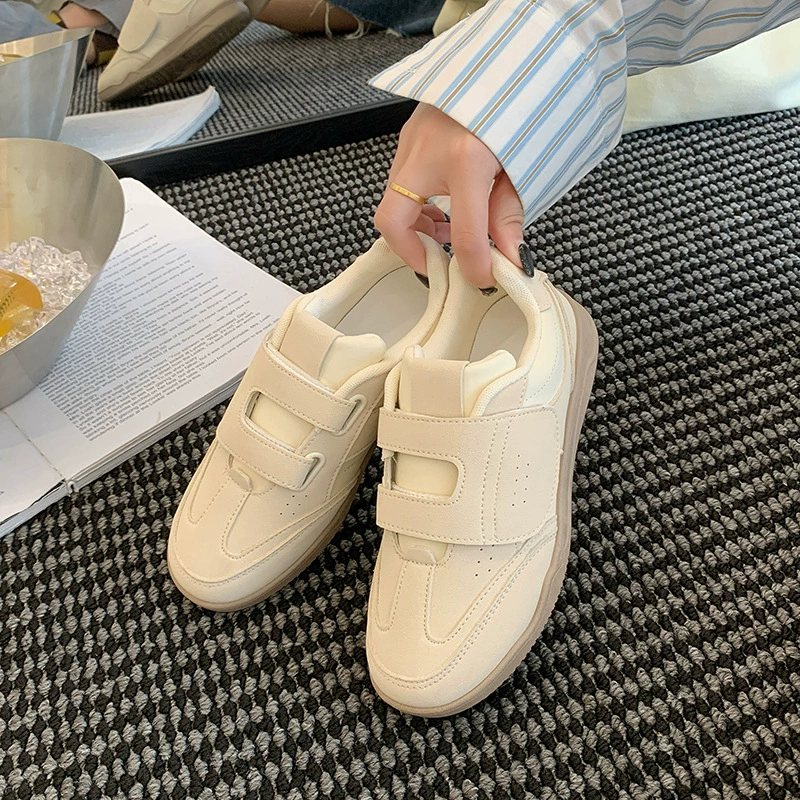 Summer universal footwear for leisure with velcro, sports shoes, Korean style
