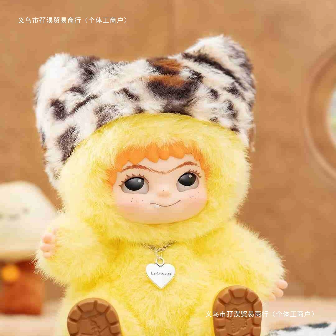 Та же стиль WAKUKU Maomao Trendy Party Series Blind Box Wow Kuku фигура плюшенная кукла