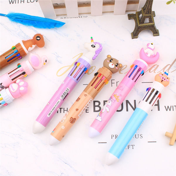 cute creative cartoon coloured pencils