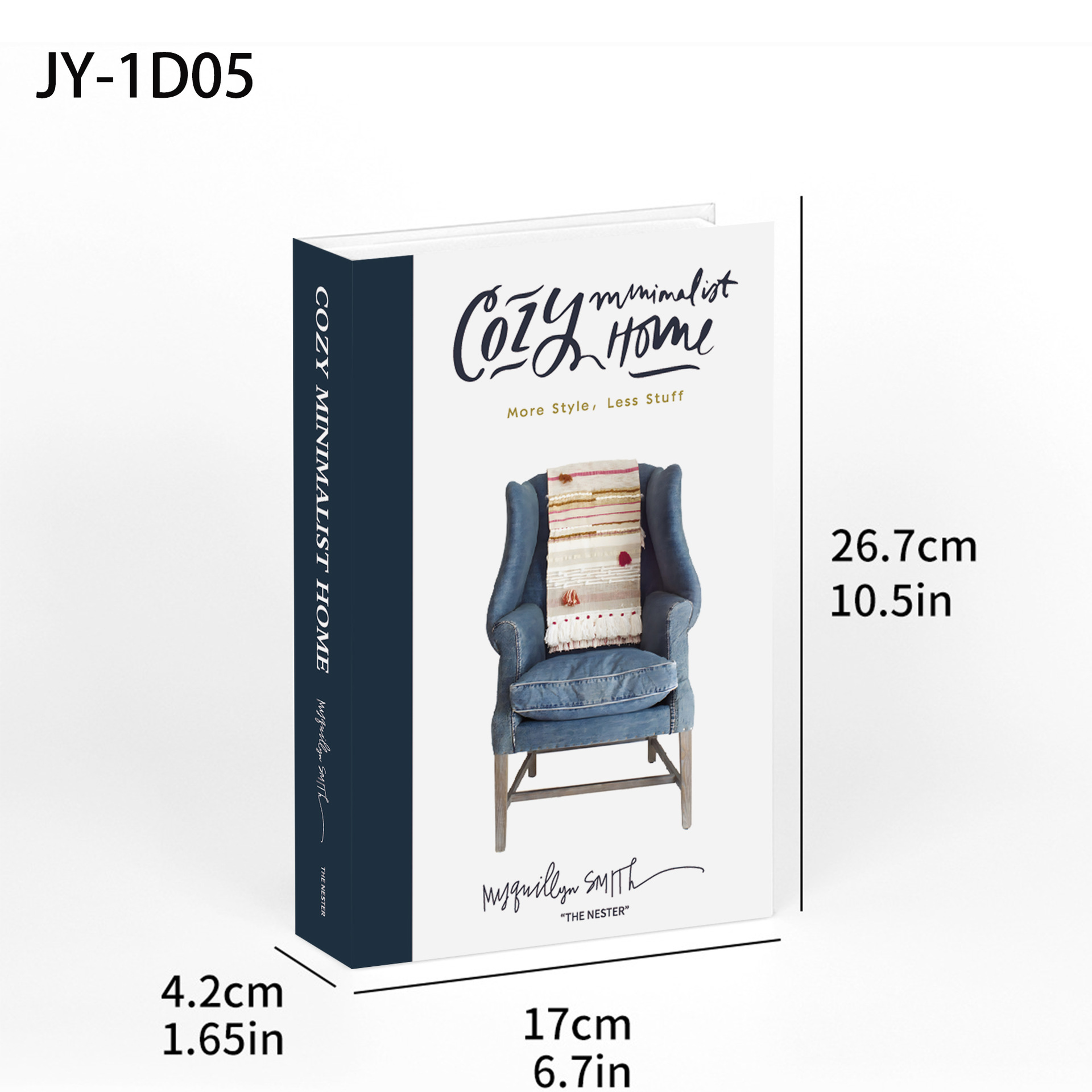 Libros falsos plegables estilo nórdico/INS, props de fotografía, decoración suave, muestra de fábrica