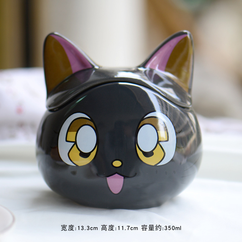 Copas de gato negro cool