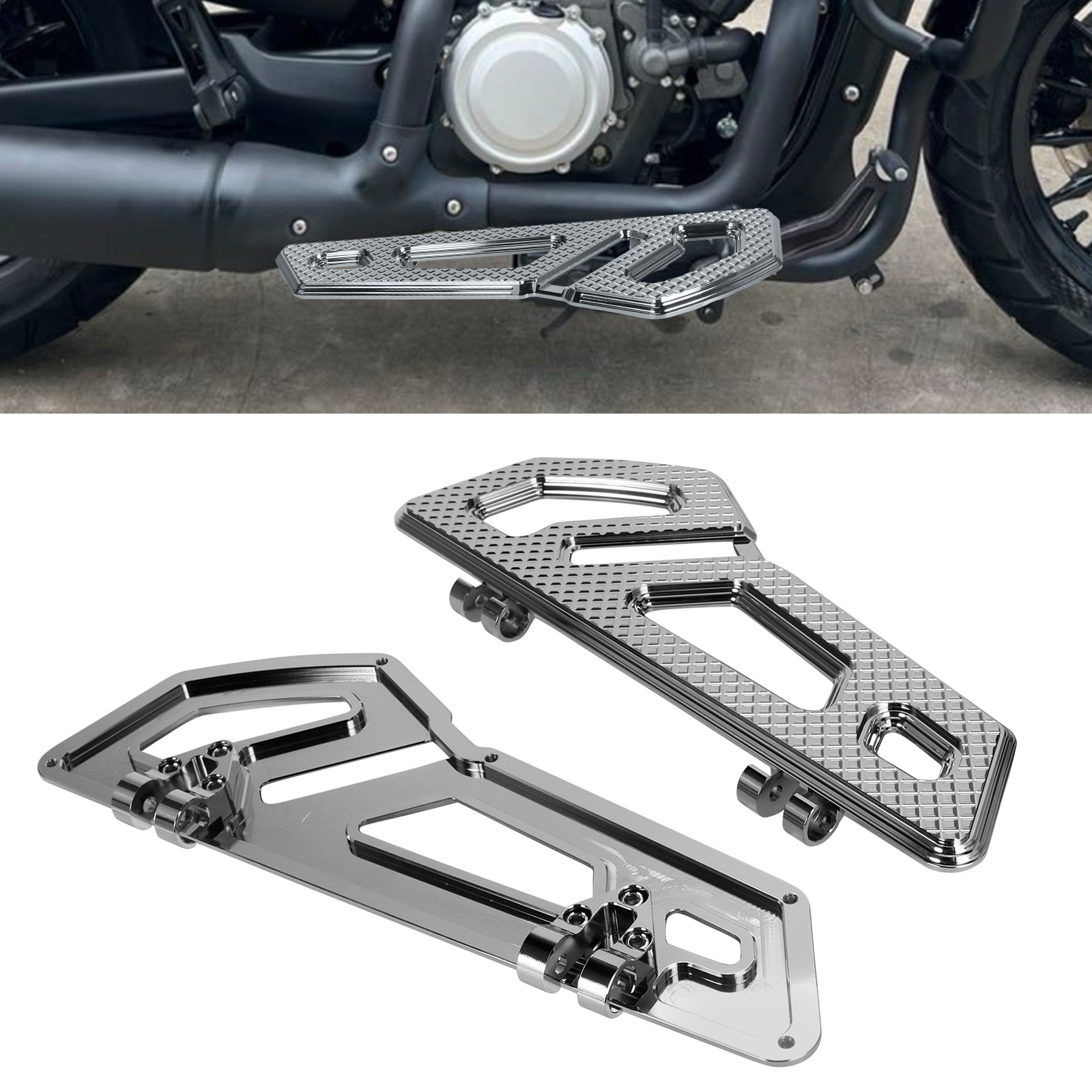 Motorcycle Accessories Suitable for Harley Street Glide Road King Modified Large Front Pedal Driver Pedal