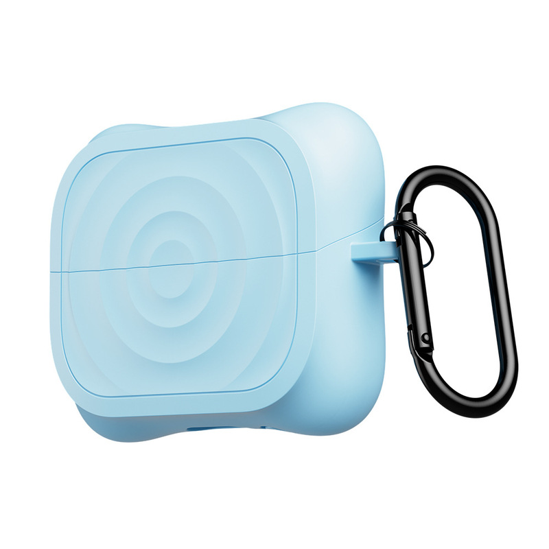 Samsung Buds3/FE対応のかわいいイヤホンケース、Pro3ソフトミストピンクウェーブ柄Samsung BUDS3イヤホンカバー|undefined
