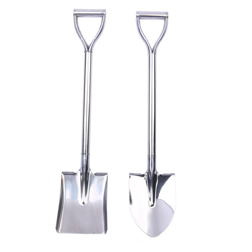 Supply of 80 cm stainless steel one-piece shovel for farmers, outdoor shovel, shovel, square shovel, garden tools wholesale