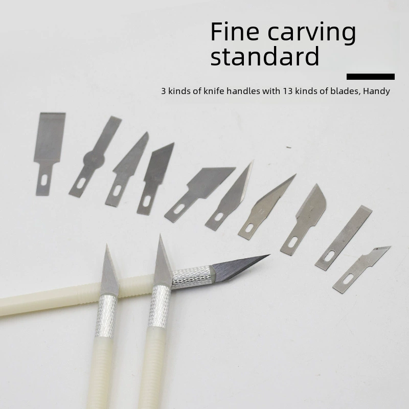 13PC carving knife small engraved knife cutting knife cutting knife sticker film knife blade blade paper -cutting tool