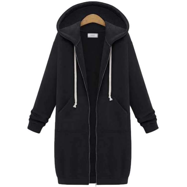 AliExpress Ebay Amazon autumn and winter women's European and American hooded long sleeve long sweater long coat AliExpress Ebay Amazon autumn and winter women's European and American hooded long sleeve long sweater long coat