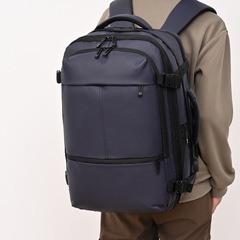 潮流简约双肩包男士大容量旅行电脑包商务通勤出差行李包学生书包