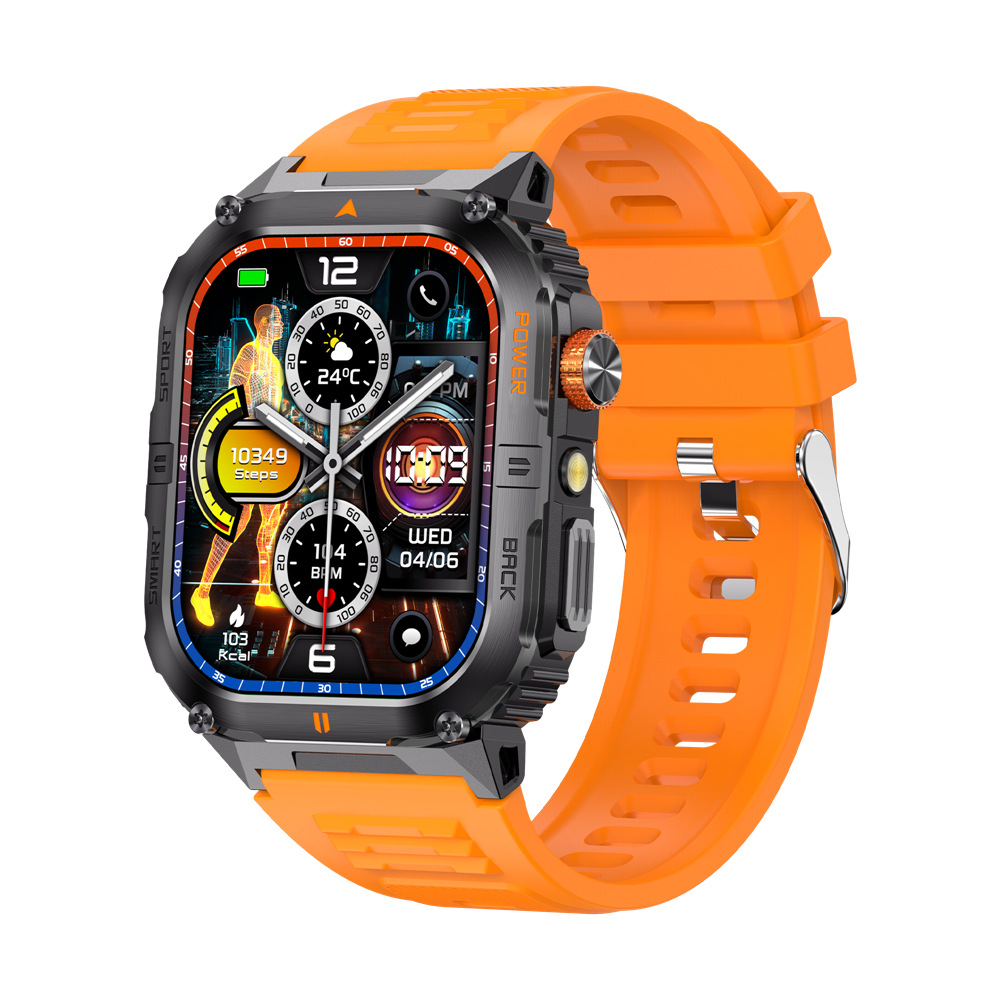 Cross-border New Product Yk12 Sports Bluetooth Call Smart Watch Heart...