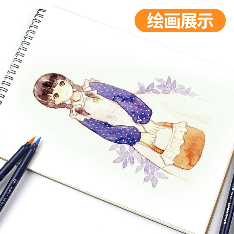 雄狮 Watercolour, карандаши восковые, набор, цветные карандаши, художественная кисть, смываемые, 24 цвета, 36 цветов