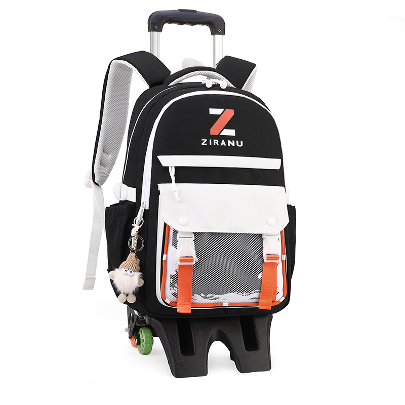 Mochila de pescado natural de gran capacidad para estudiantes de secundaria que escaleran escaleras en venta transfronteriza para estudiantes de primaria.